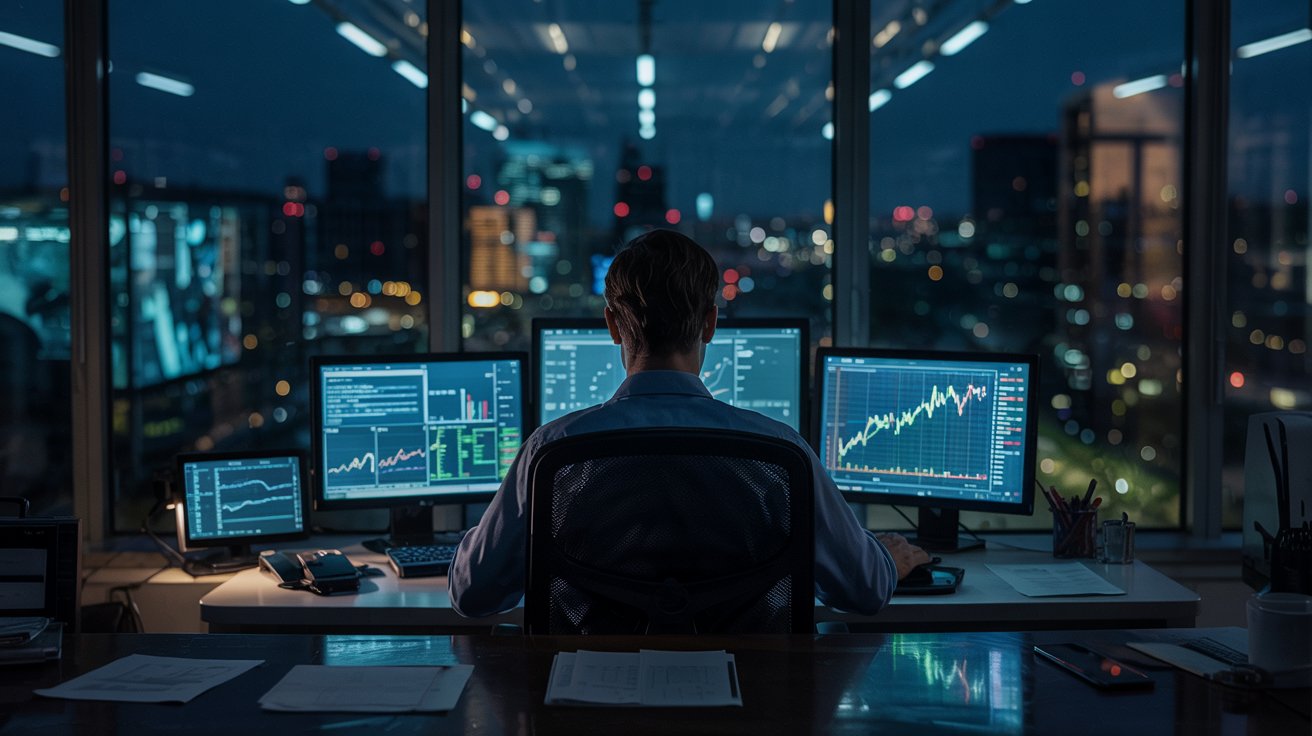 Supporto e resistenza su grafico educativo trading